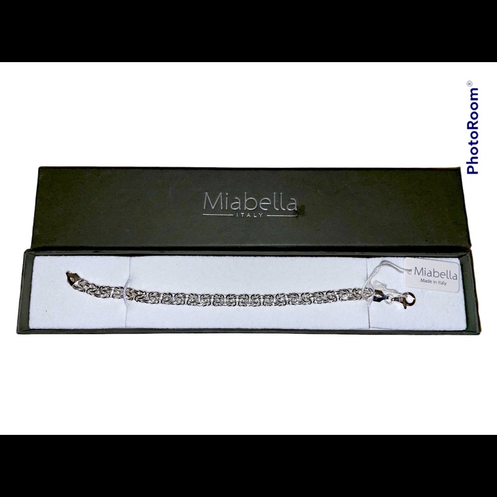 925 solid Italian sterling silver bracelet NWT